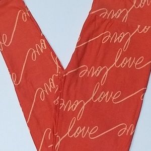 LuLaRoe Valentine's Leggings